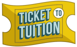 Ticket to Tuition Logo.